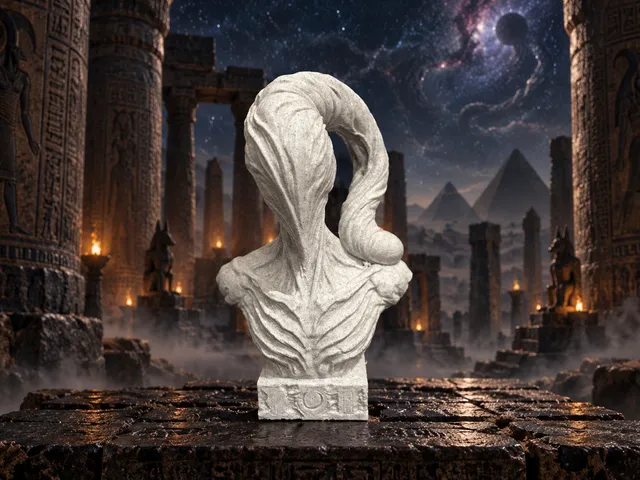 Nyarlathotep — Bust Inspired by the World of H. P. Lovecraft