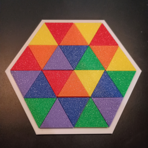Triangle Mosaic Tile Set