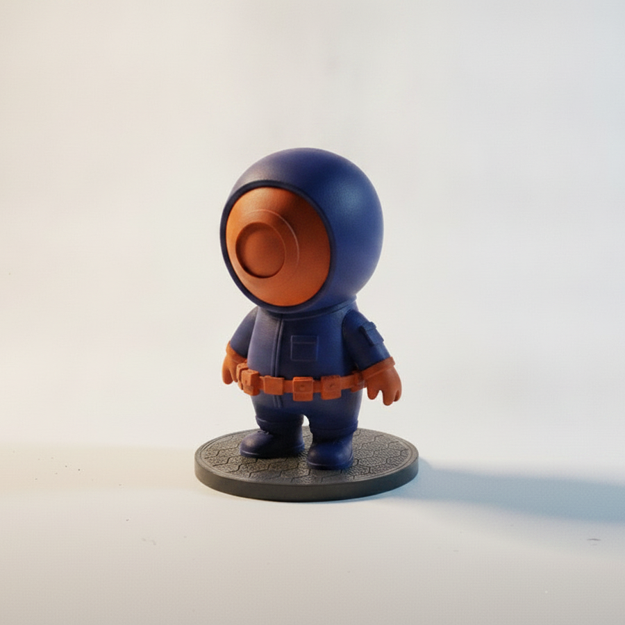 Squid Game Pink Guard Figurine 3D Printable