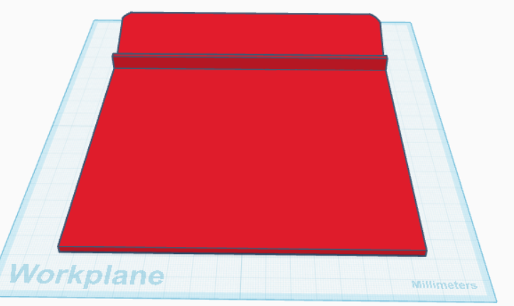 walkpad phone stand 3D model