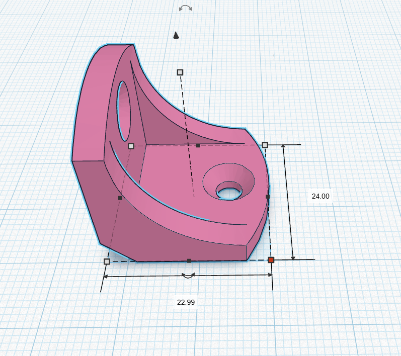 small L corner bracket