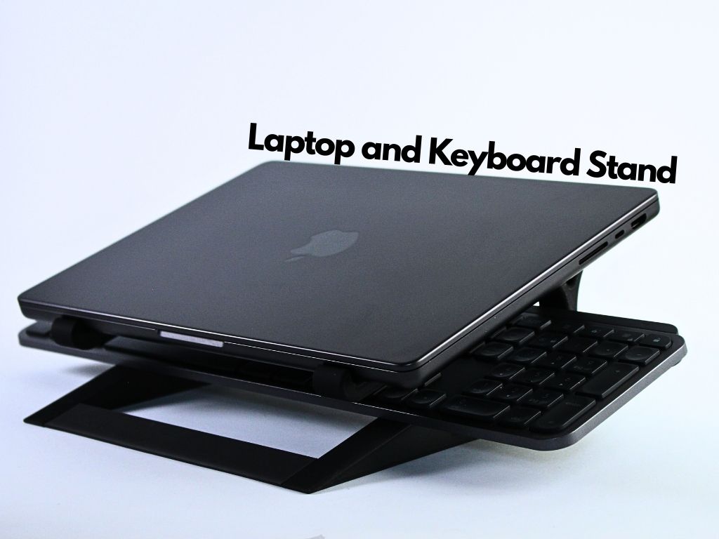 Laptop and Keyboard Stand