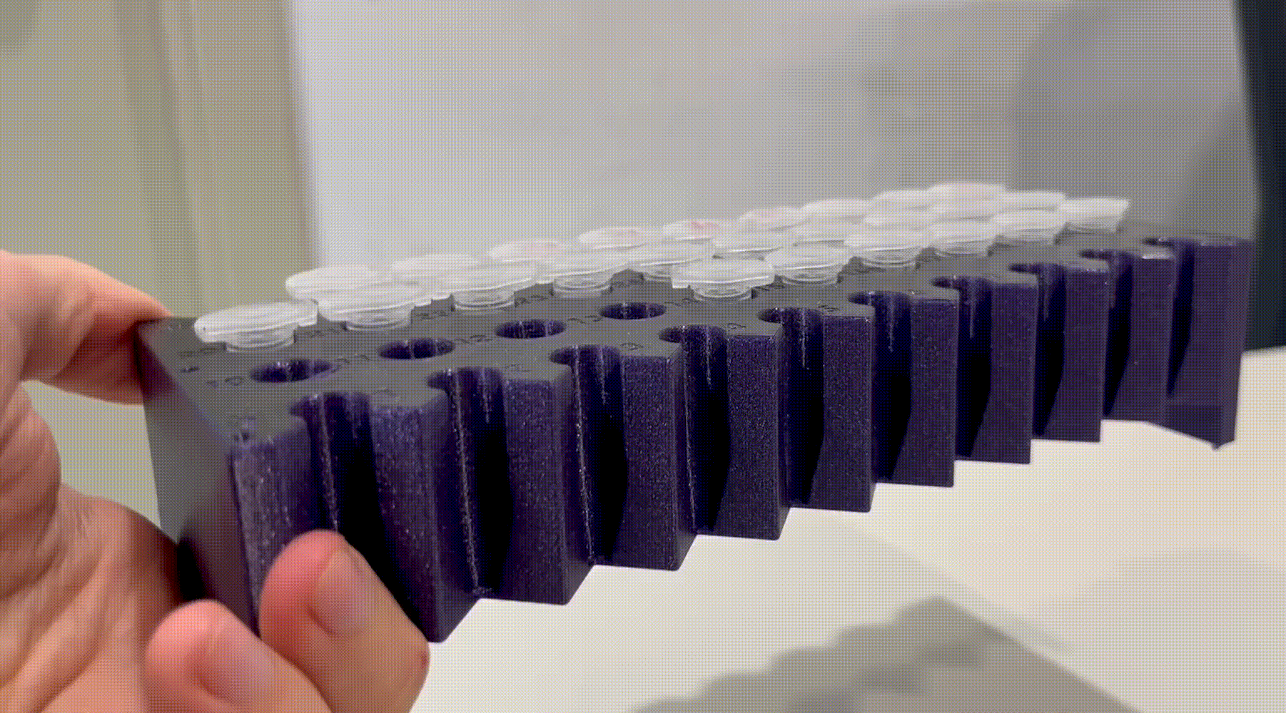 Stackable Eppendorf tube rack - Open Source — miniatura 5