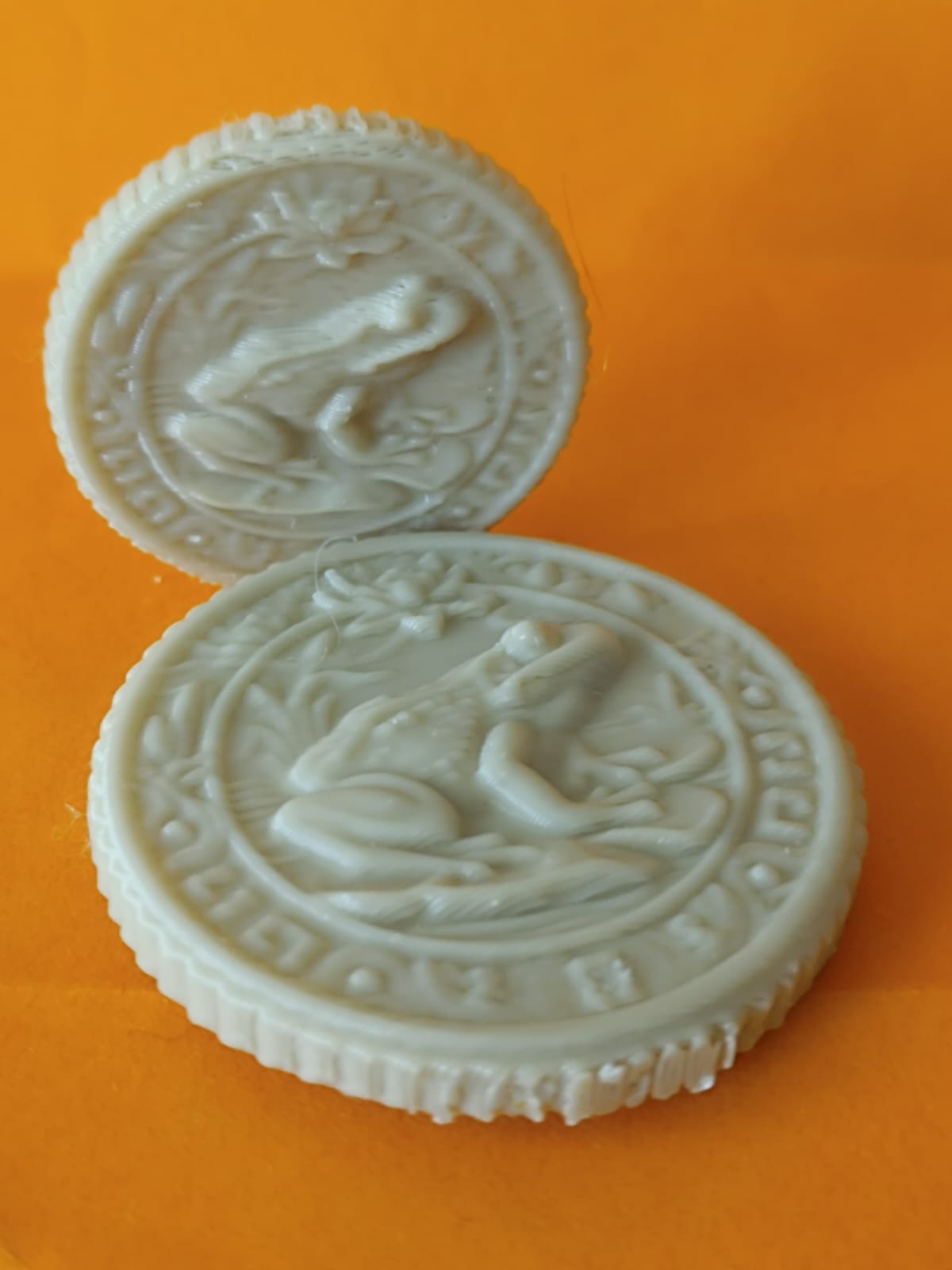 The game “The Frog Eats coins”