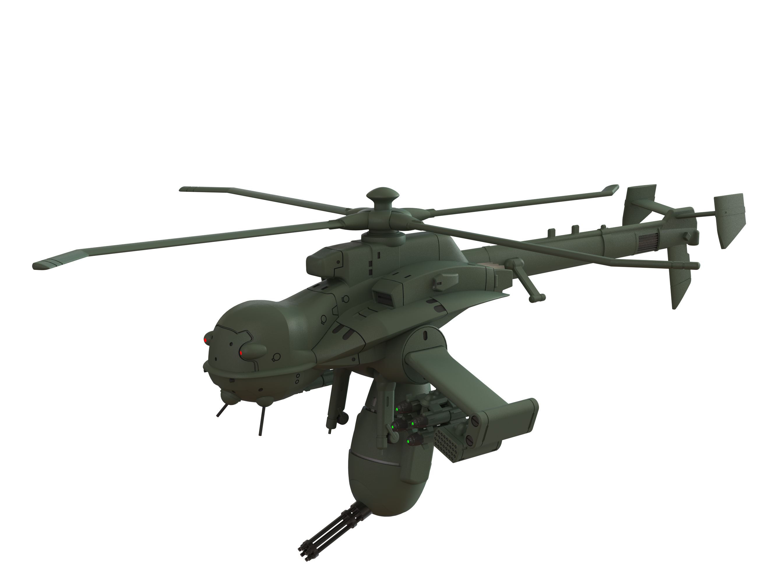 Jigabachi ジガバチ AV Attack Helicopter (Ghost in the Shell)