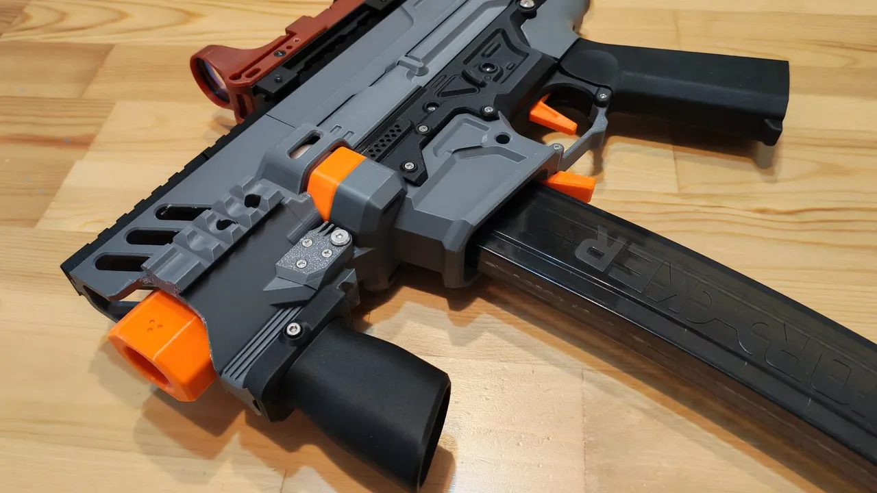 Fangs 737K (Full auto Blaster) *Stl file only by Hing Yip