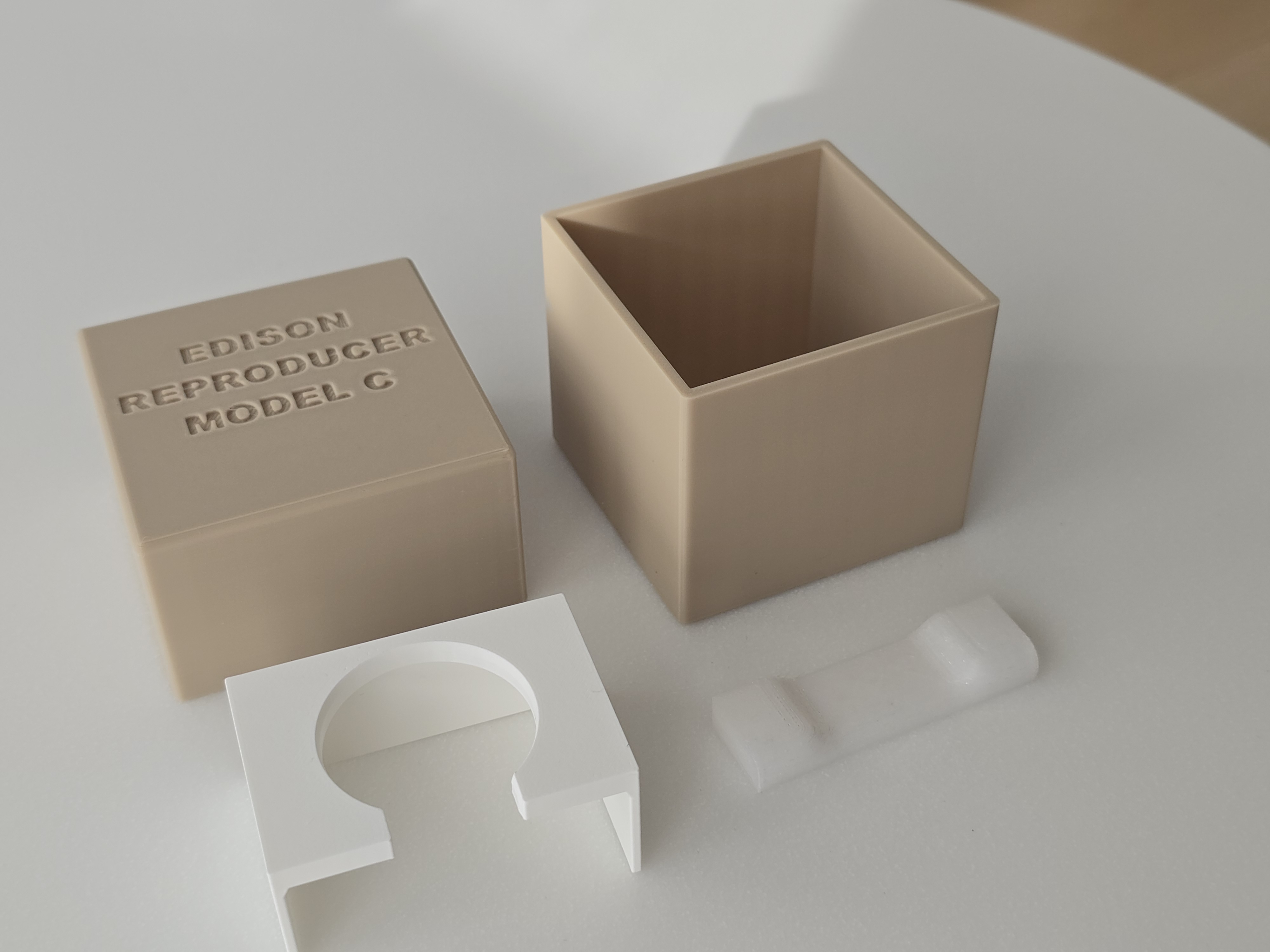 Edison Phonograph Reproducer Storage Box