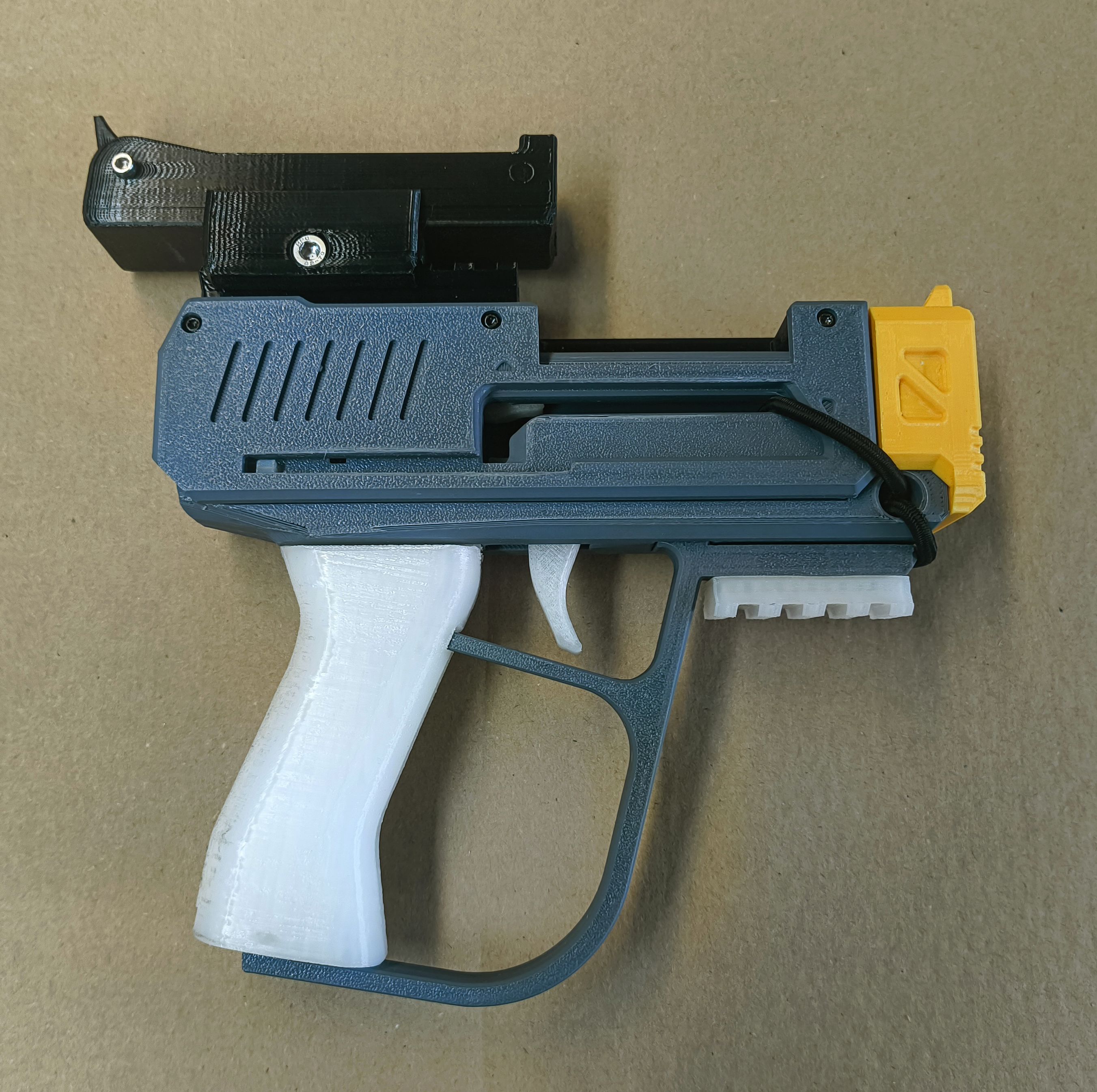 SKLEP mk1 Blaster Rail Mod picatinny 3D model thumbnail