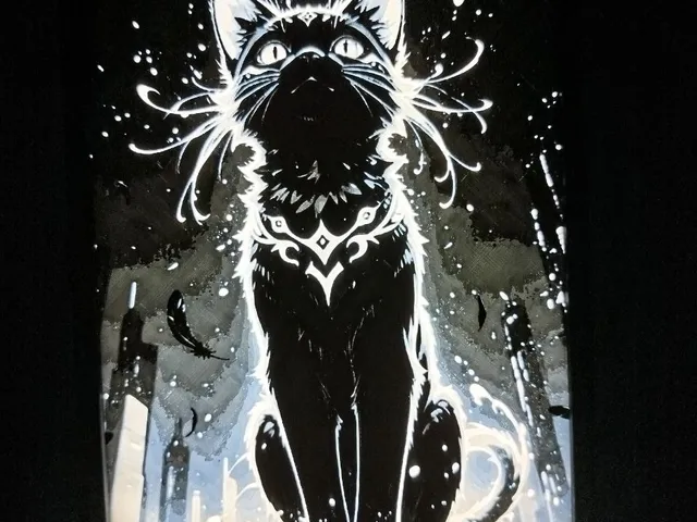 Cat Neon City 140x220 Hueforge