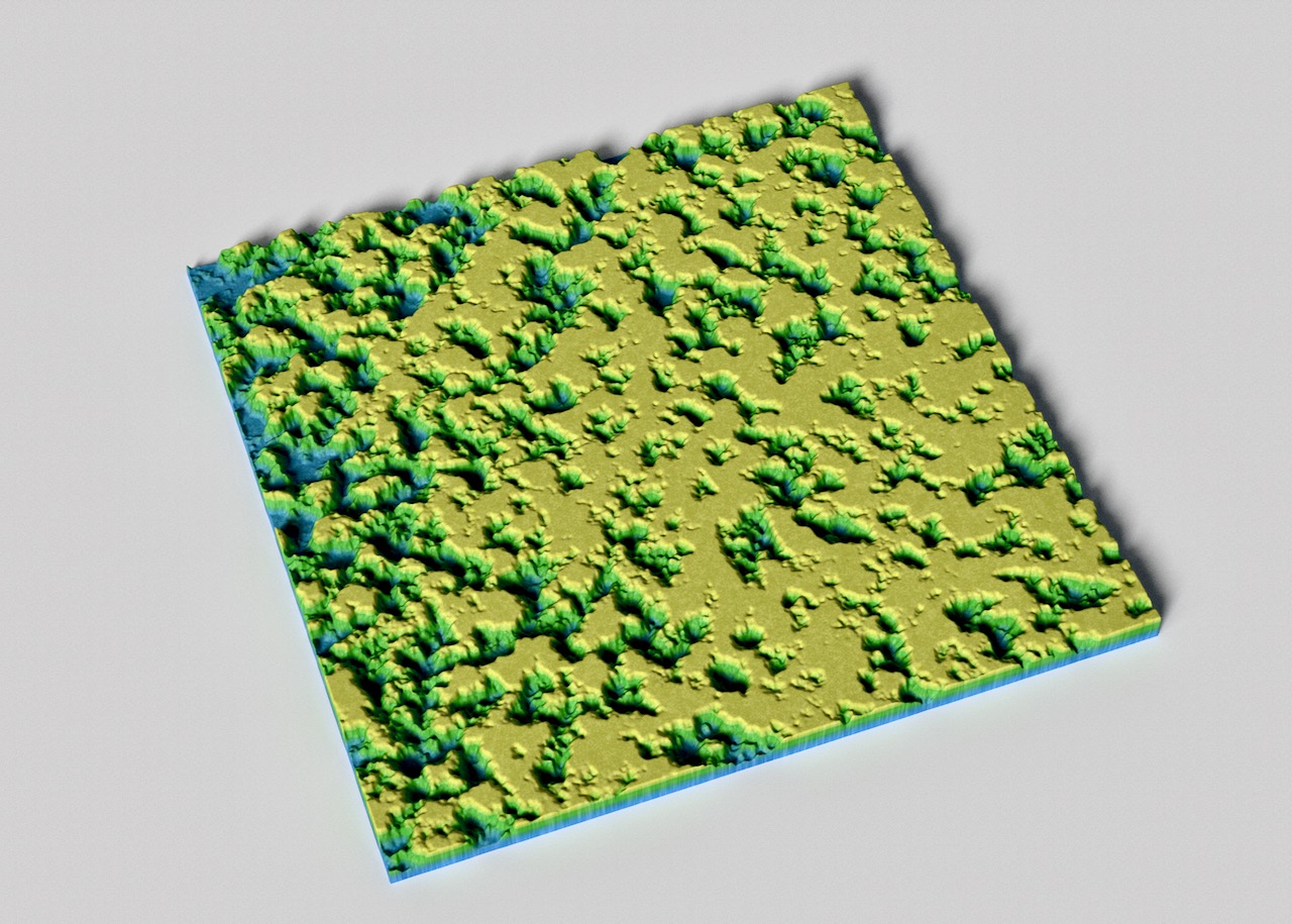 Textured Plateau - Wall Decor - Prop