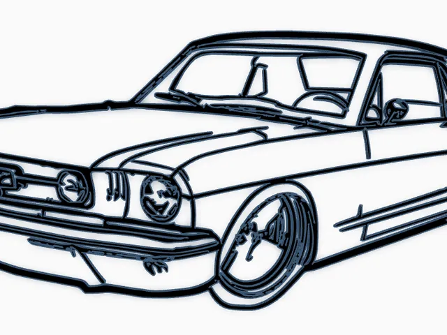 old car wall art