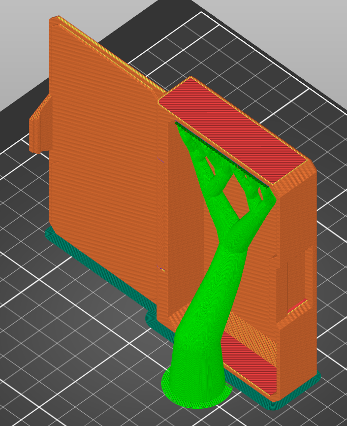 Print-in-place small box