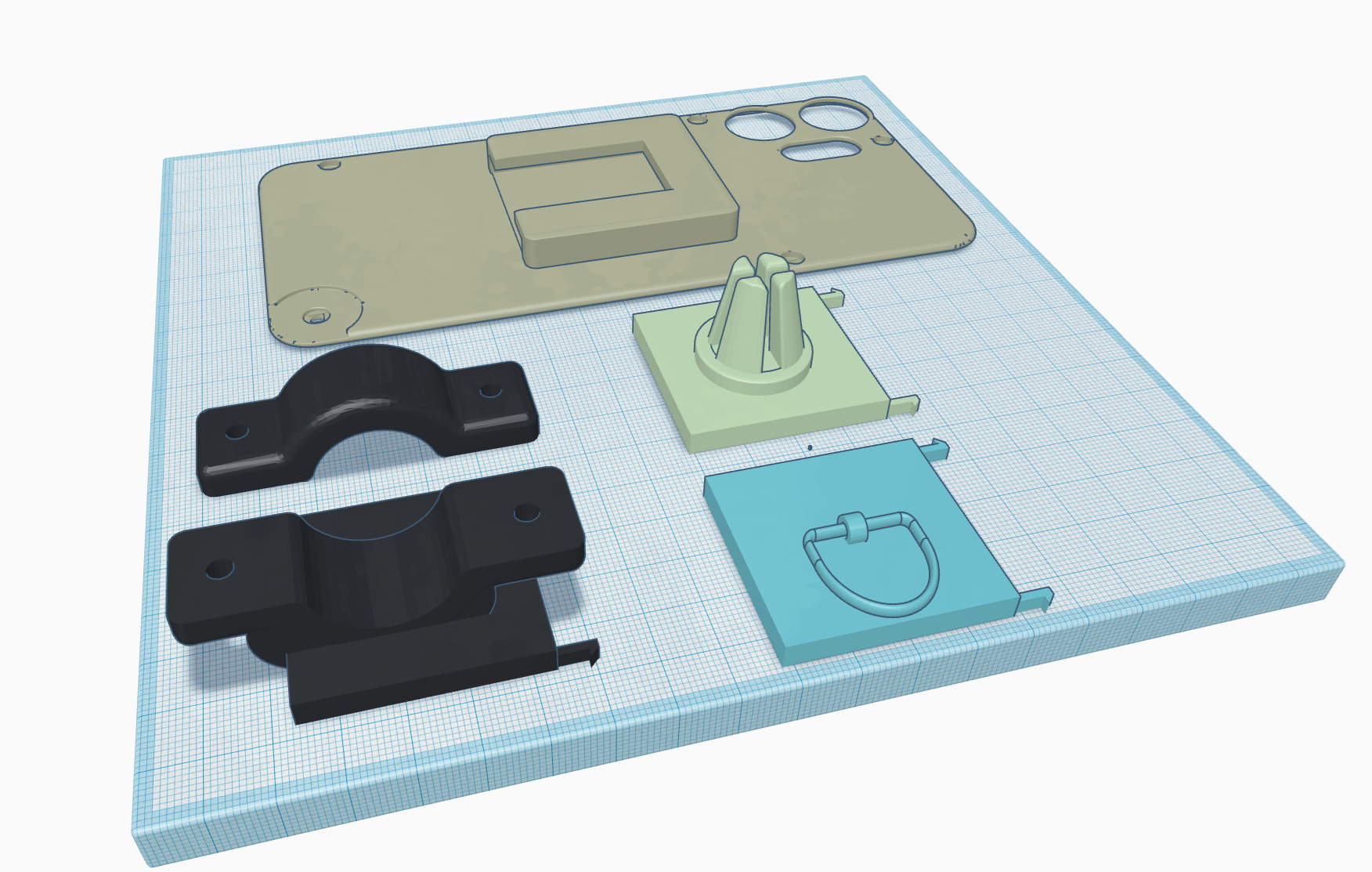 CMF2 Modular back with click attachement