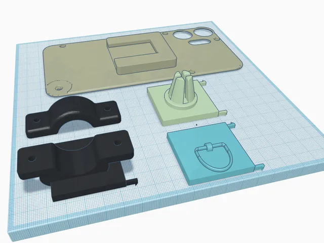 CMF2 Modular back with click attachement