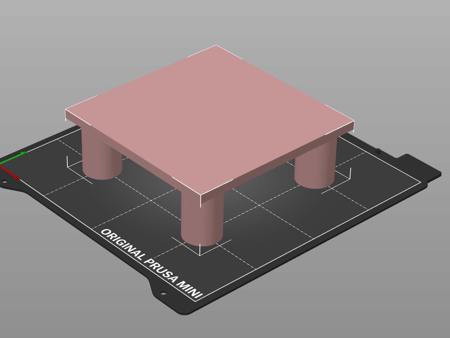 Mini Amp Stand (Desktop Holder for Small Amplifiers)