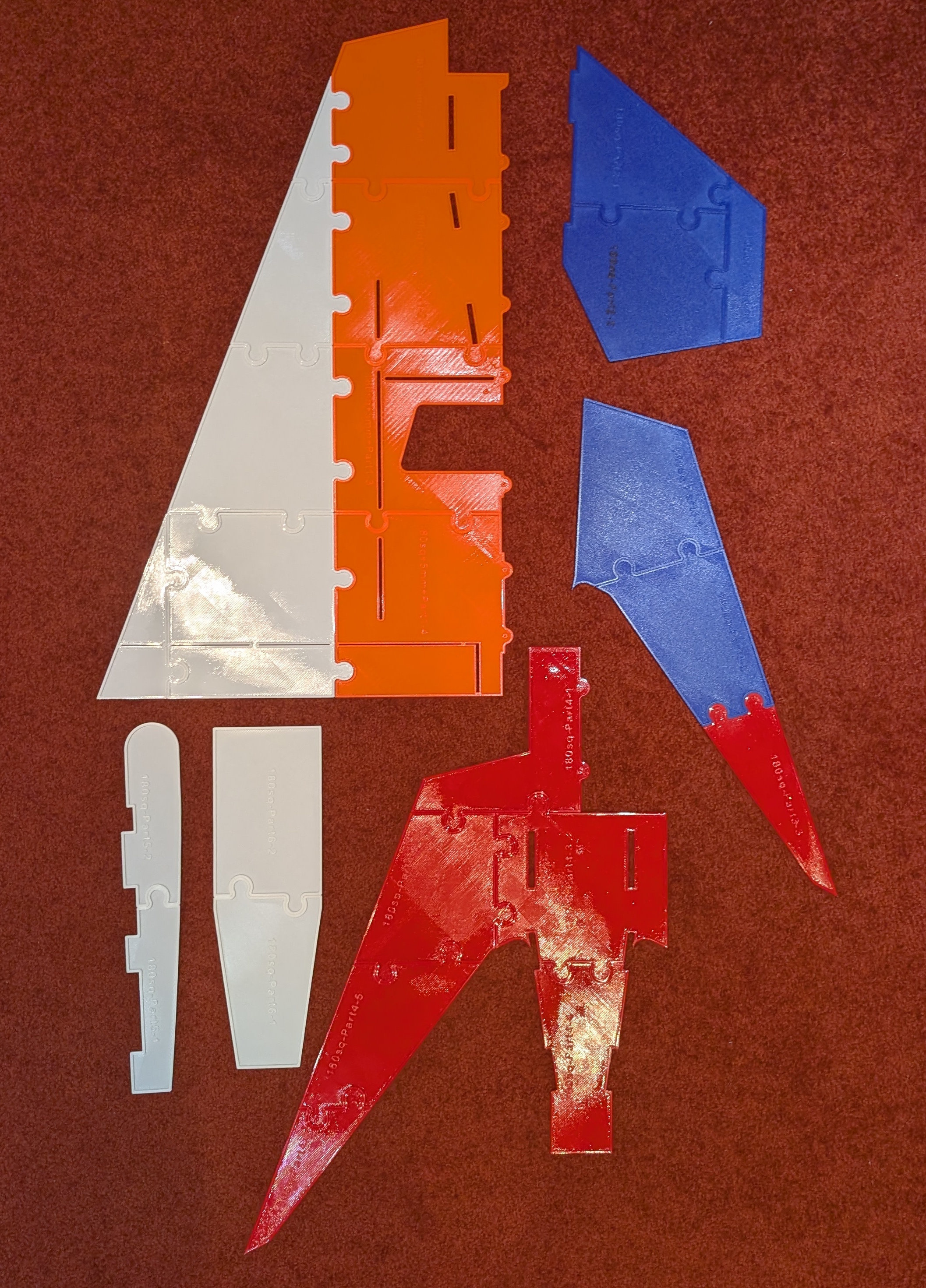 Stingray FPV Cutting Templates