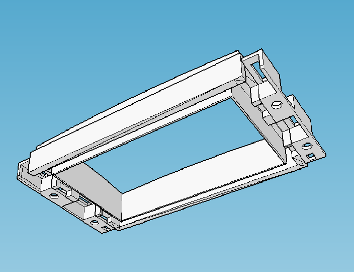 2007 - 2013 Chevrolet GMC Silverado/Sierra Double Din Dash Kit ( I did NOT make this )