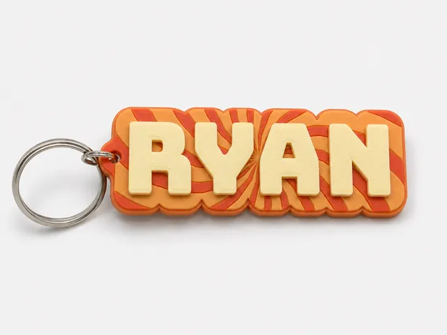 Ryan's retro sunburst name