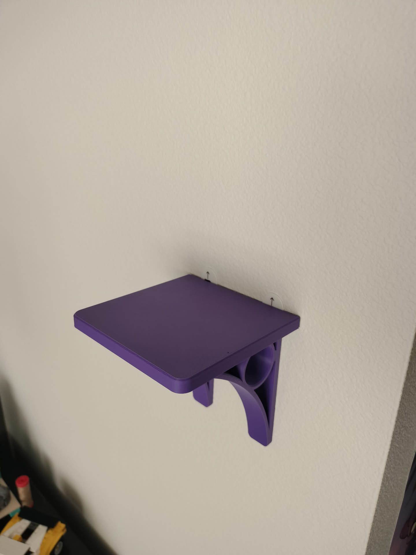 Command Strip Mountable Wall Shelf