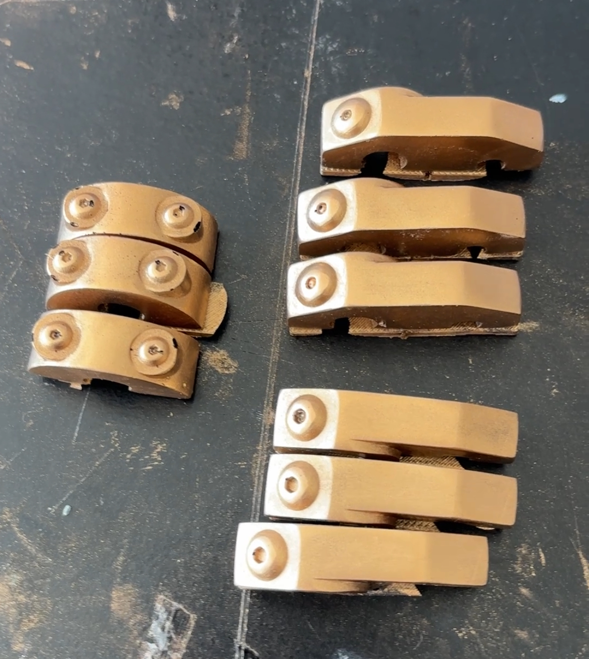 Green Goblin Cosplay Hose Clamps