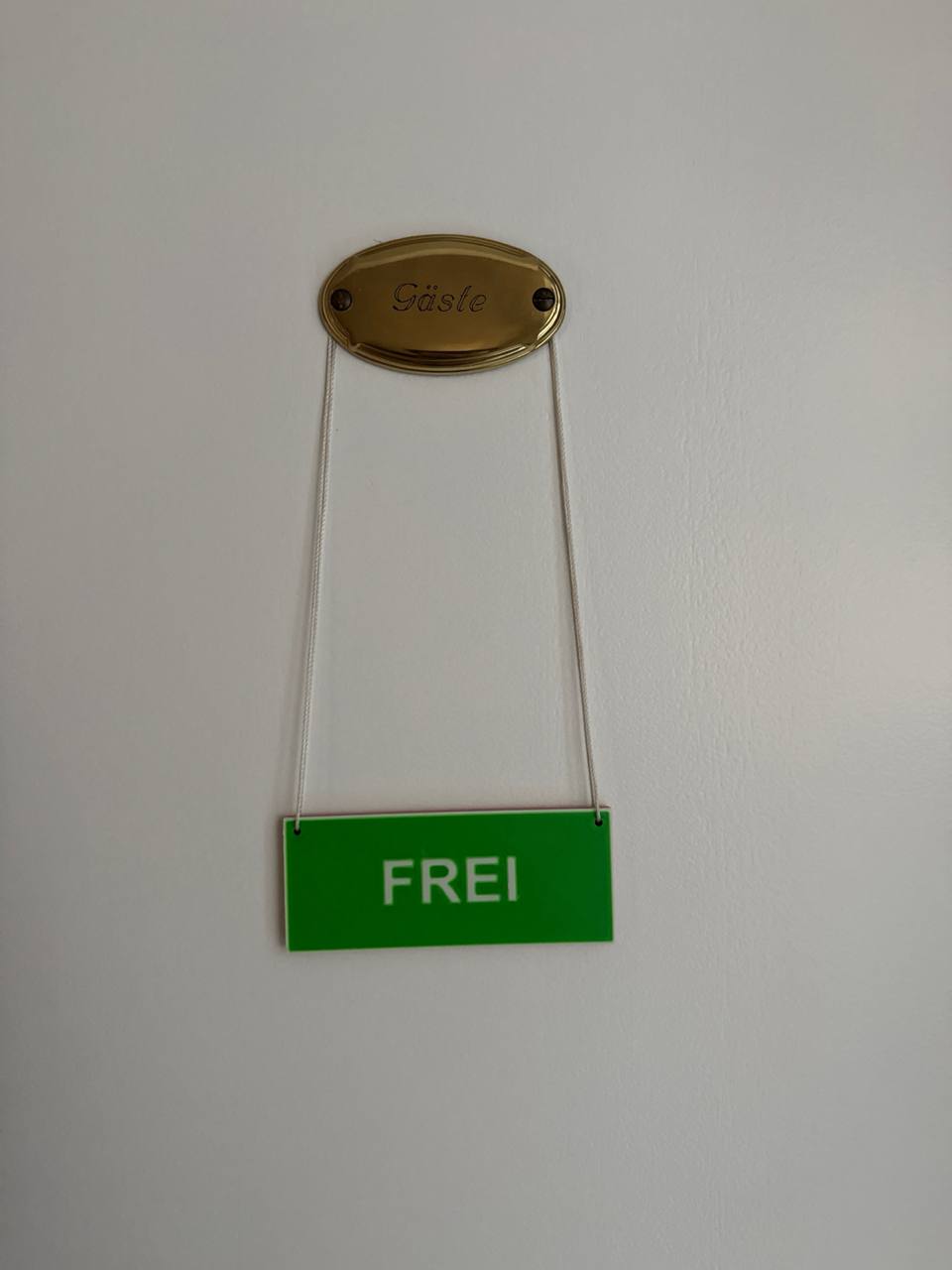 Türschild Frei Besetzt