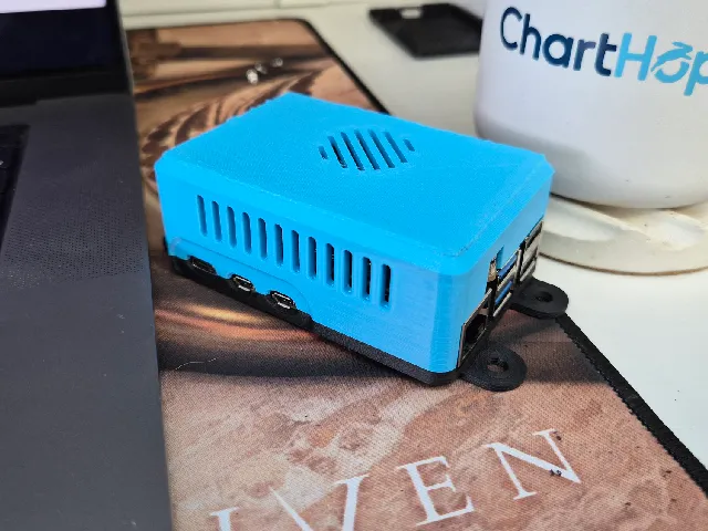 Raspberry Pi 5 Waveshare PoE M.2 HAT+ (B) Case