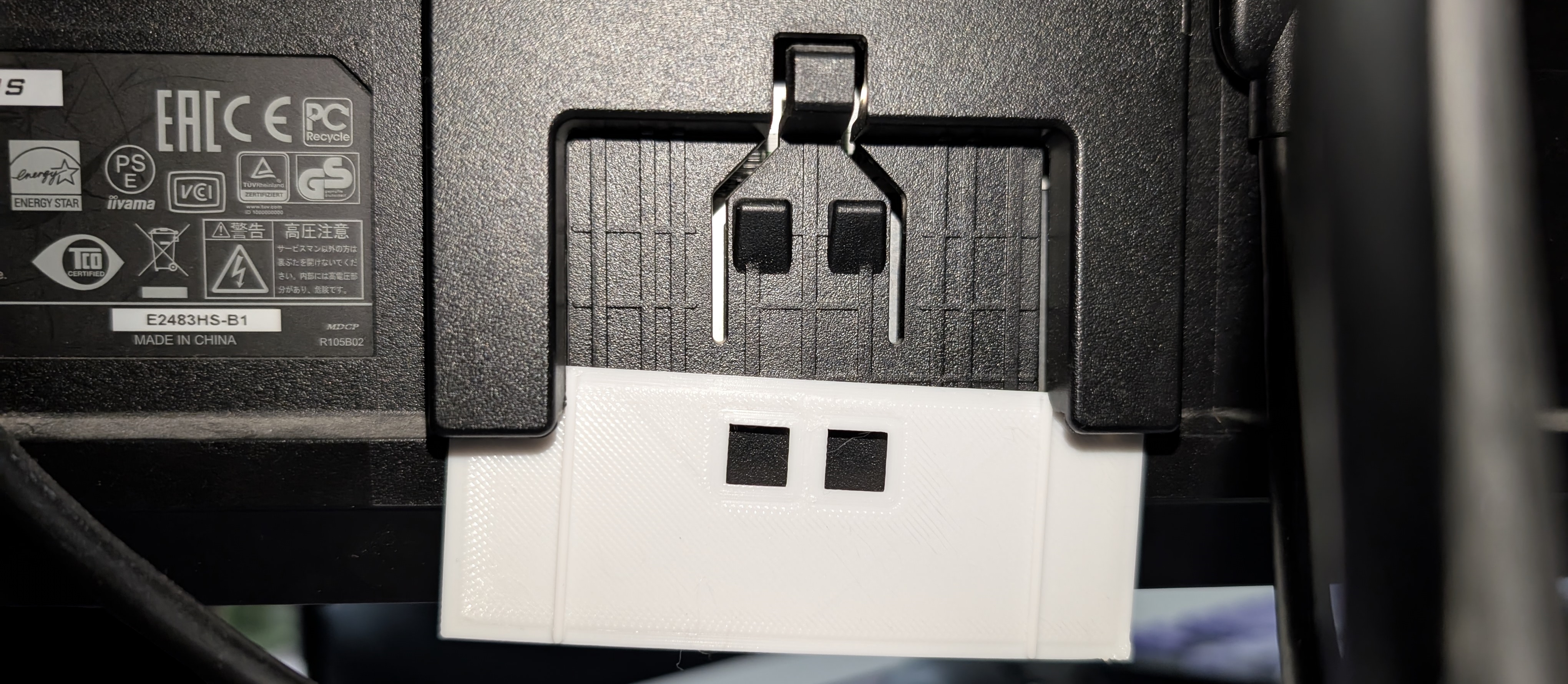 iiyama PL2483H monitor mount replacement