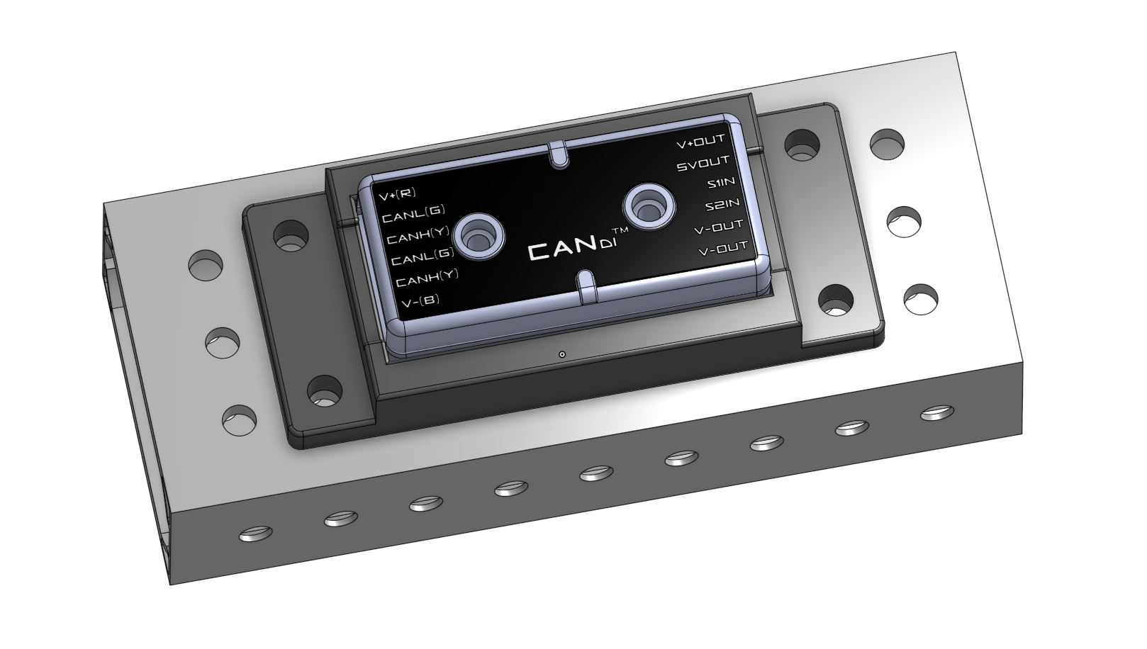 CTR-Electronics CAN Di Holder For FRC 1x2 Tube