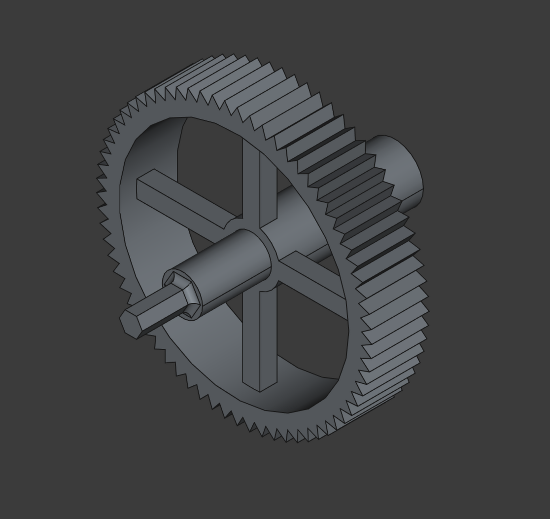 Parametric scroll wheel