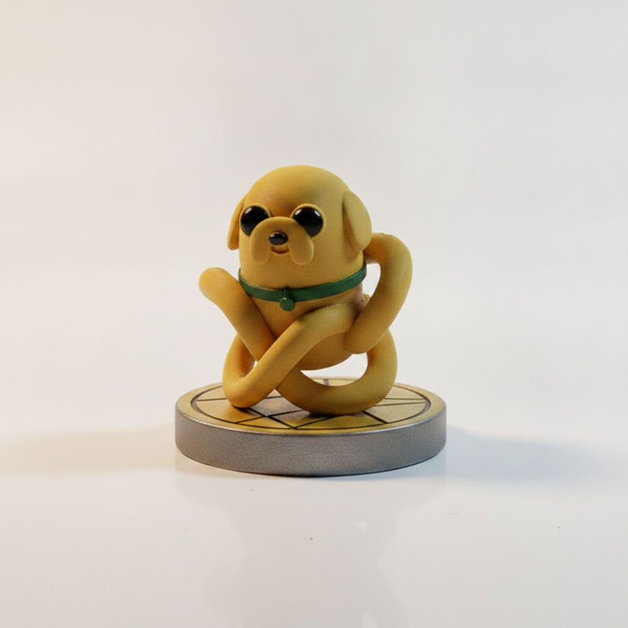 Adventure Time Jake Figurine 3D Printable