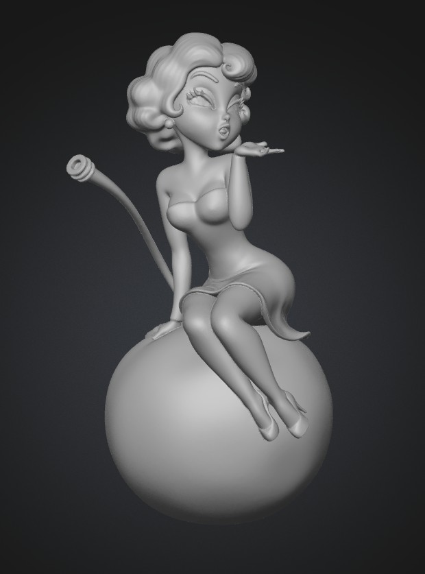 Betty Boop Cherry Kiss