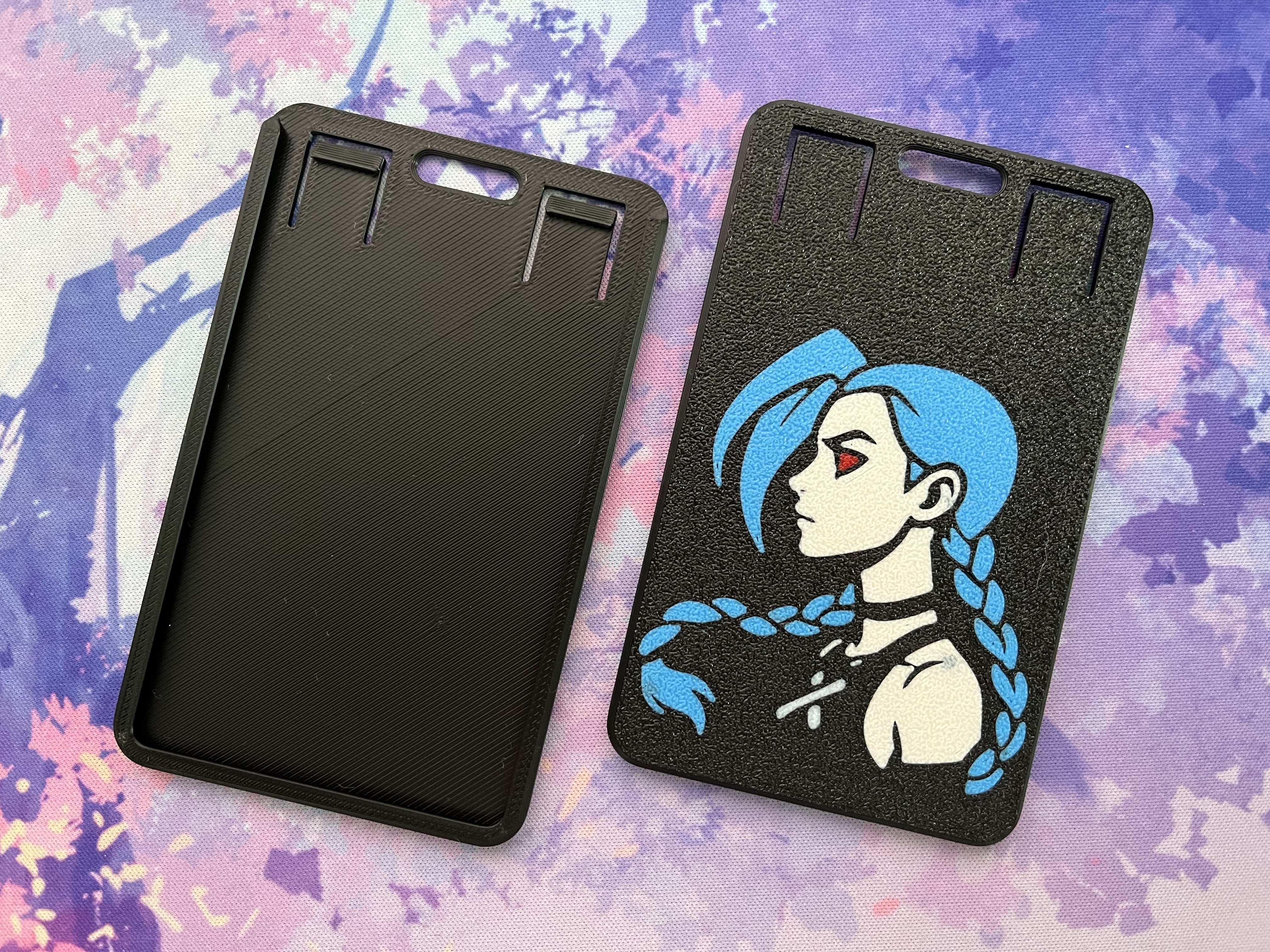 Jinx themed ID Card / Badgeholder (Supportless)