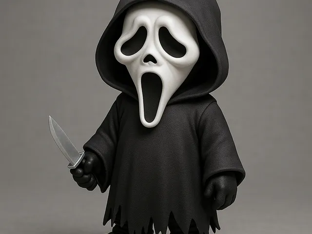 Ghostface Chibi – Cute Horror Icon for 3D Printing