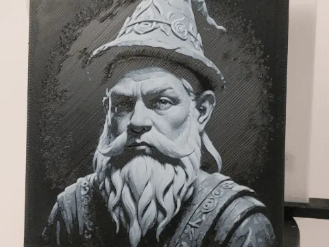 MTF-F004 D&D Male Gnome Druid