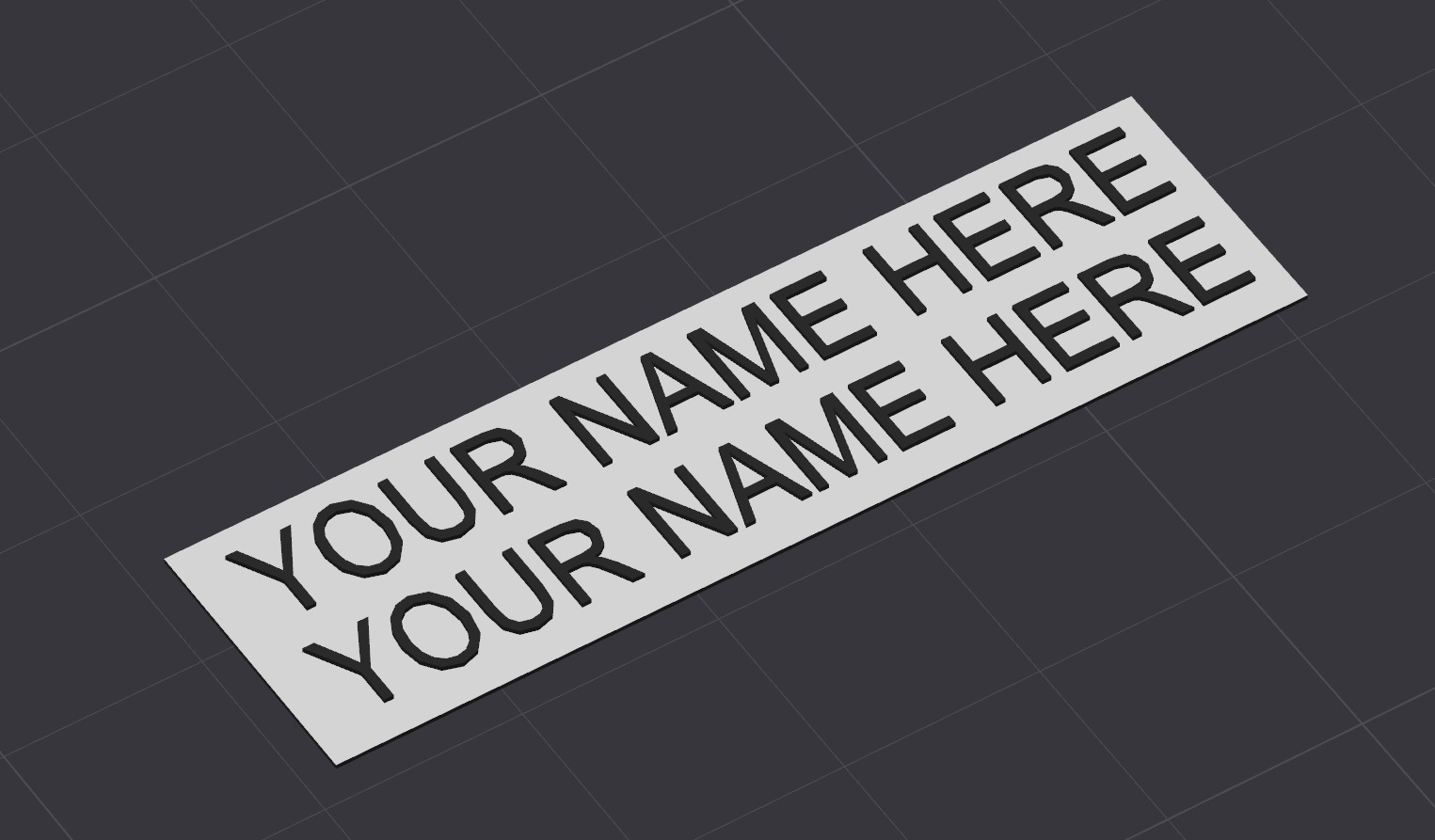 Ringbell nametag