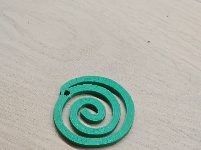 Spiral necklace