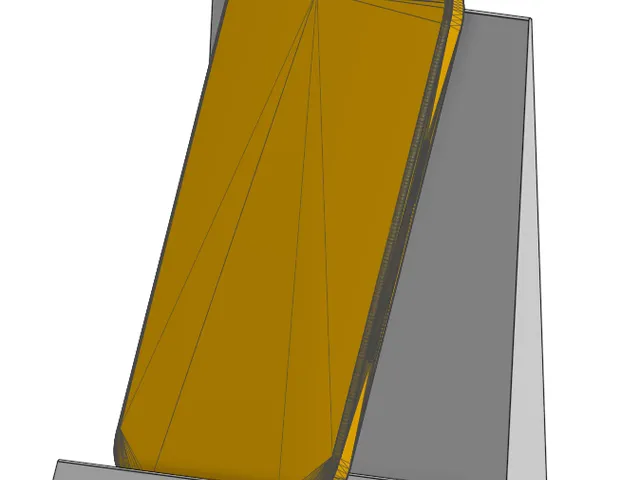 Phone Holder (with open charging slot)