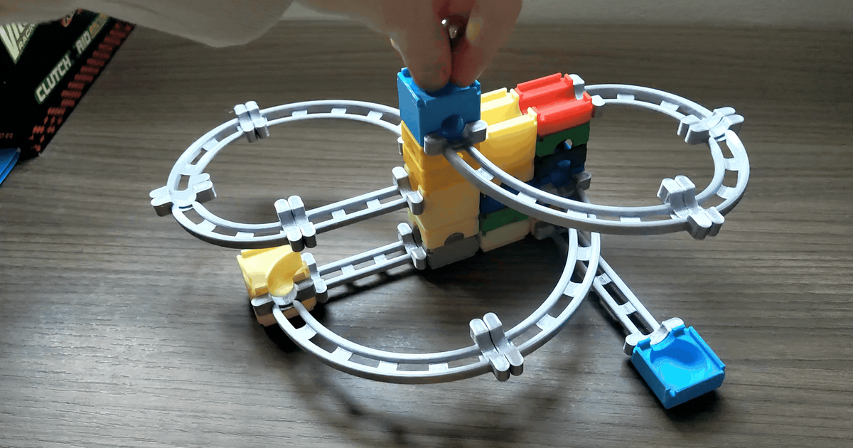 Marble kit V (Rail set) by Sergiode21 | Download free STL model | Printables.com