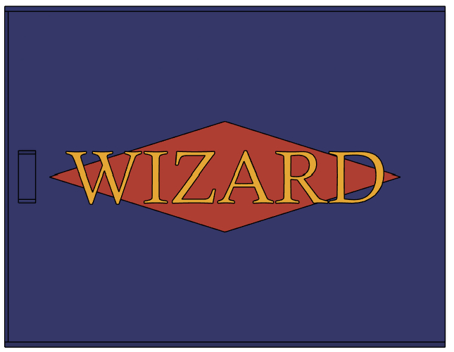 Wizard Playing Card Box
