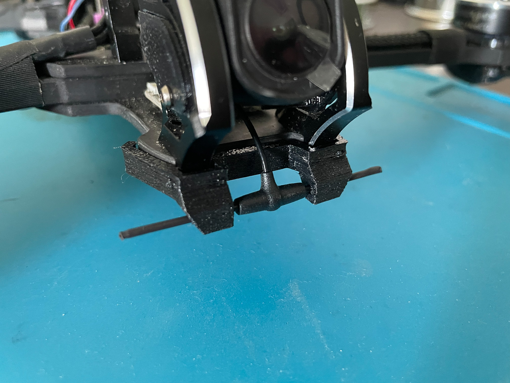 Geprc MOZ7 -bumper with horizontal ELRS antenna mount