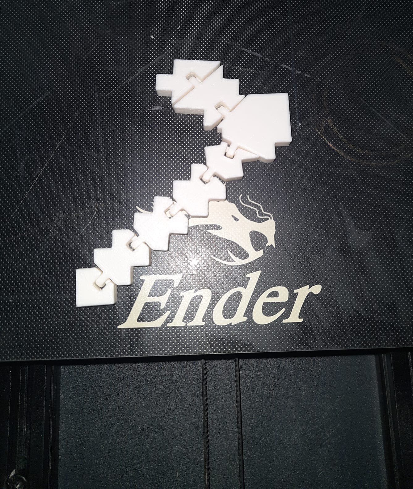Miniatura 2 do modelo 3D Flexi Minecraft hoe