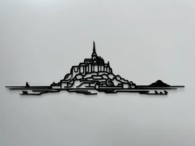 The Bay Of Mont Saint Michel Wall Art