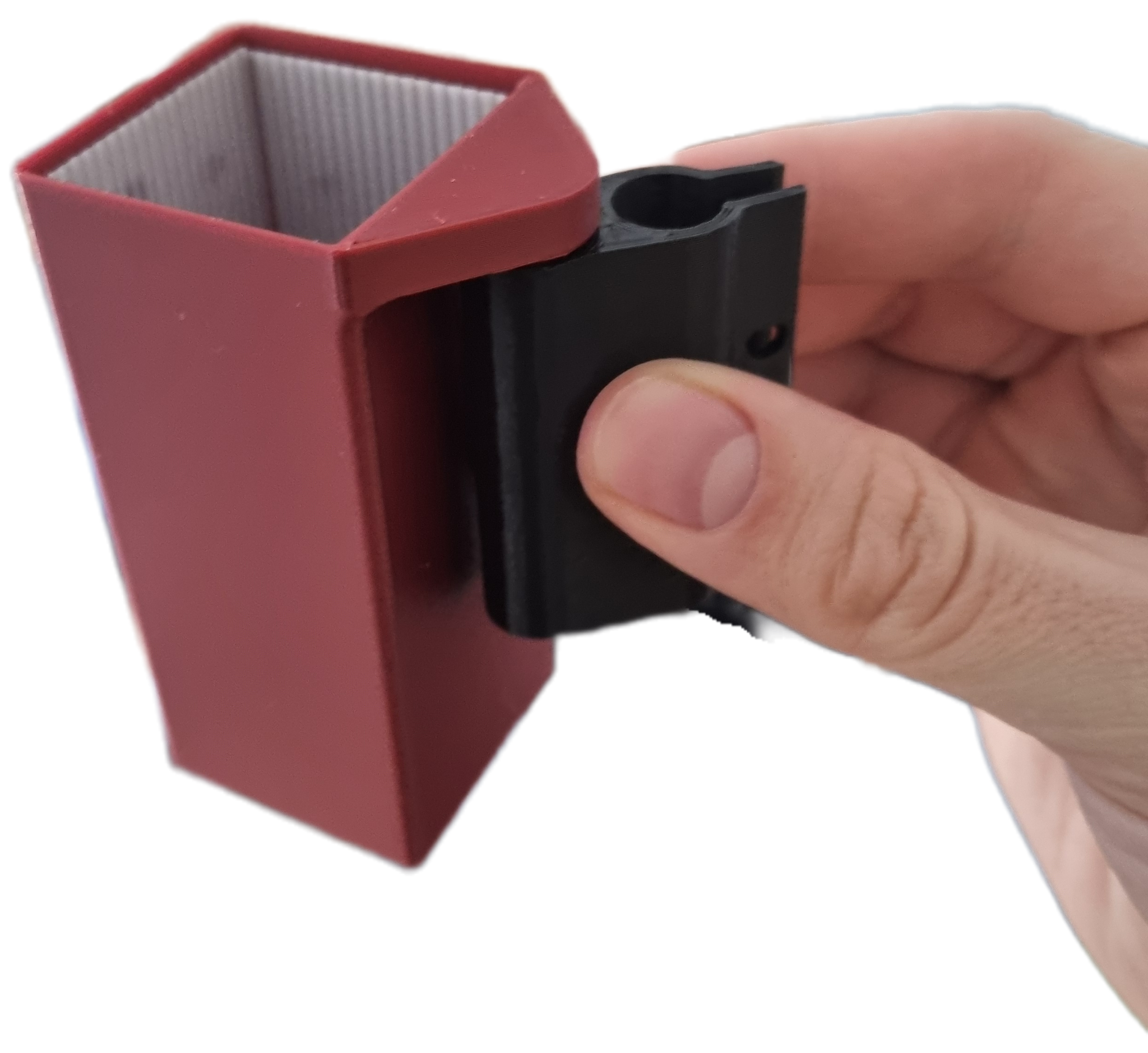 Harmonica or recorder flute holder