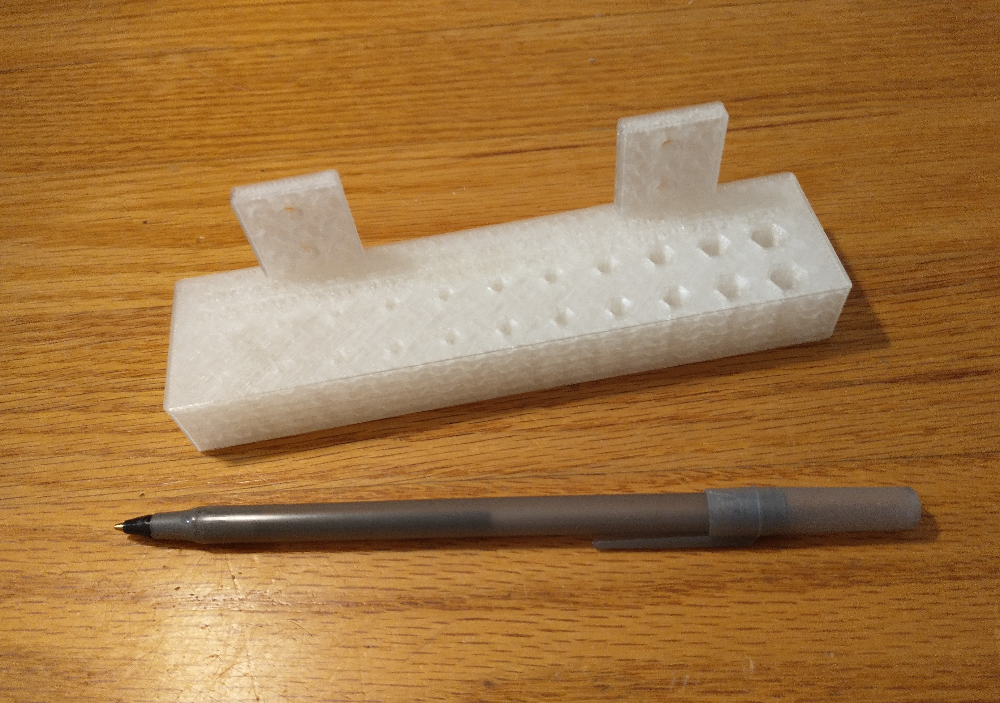 Hex Wrench Holder Imperial, from 0.05" to 1/4"