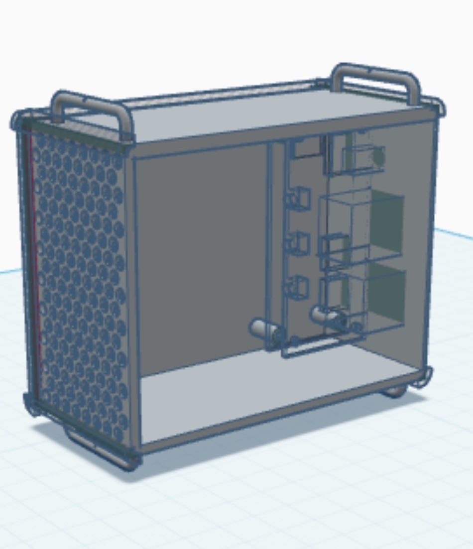 Mac Pro style case for orange pi zero 2w