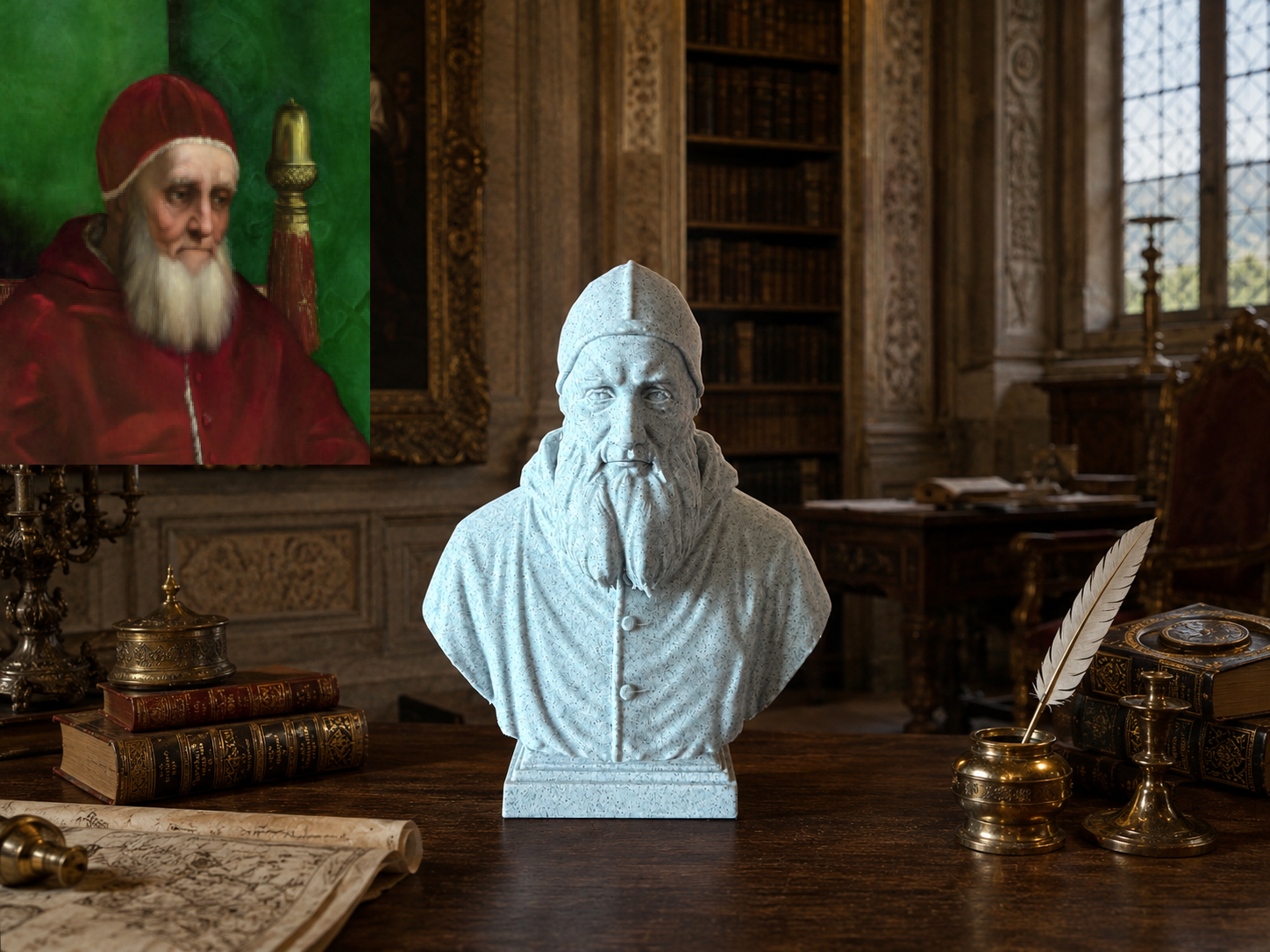 Pope Julius II (Giuliano della Rovere) – Bust