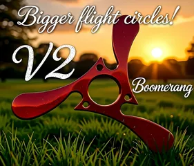 boomerang V2 bigger Flight circle
