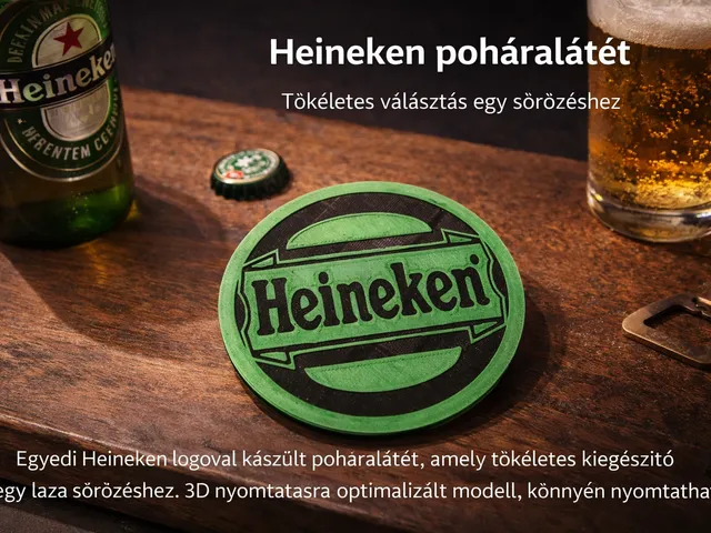 Heineken coaster