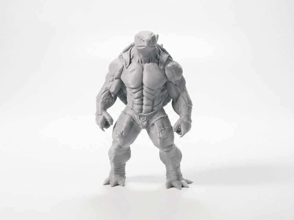 Miniatura 4 do modelo 3D Turtle Warrior
