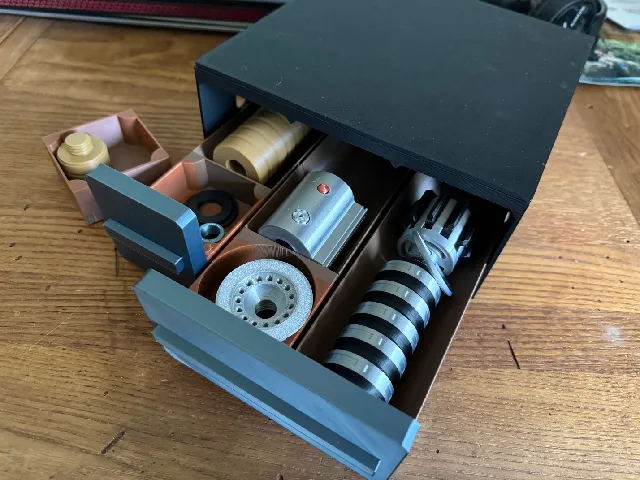 Modular Lightsaber Storage Drawers (The Drawers Are Modular Too)